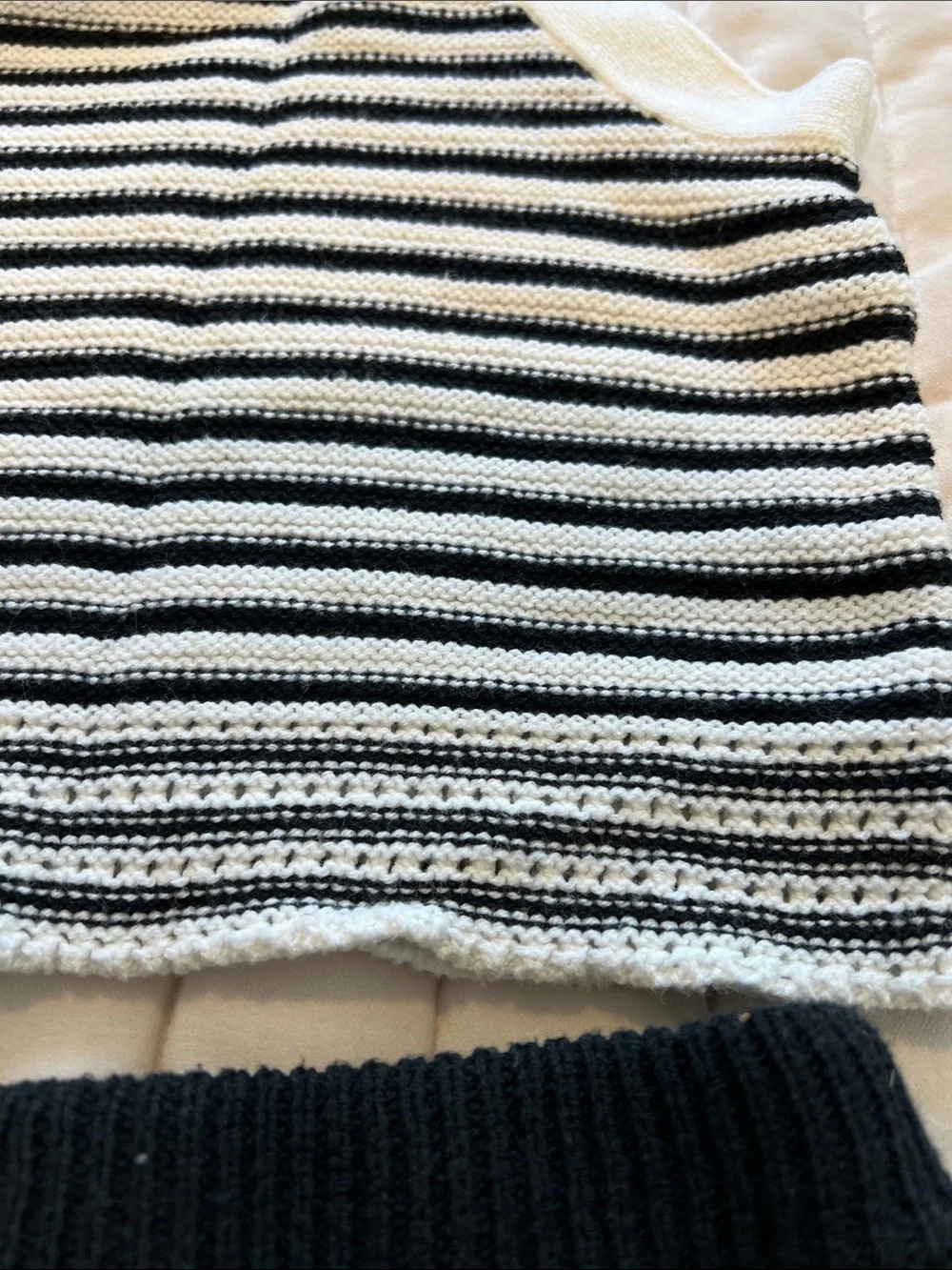 Cat & Jack black knit